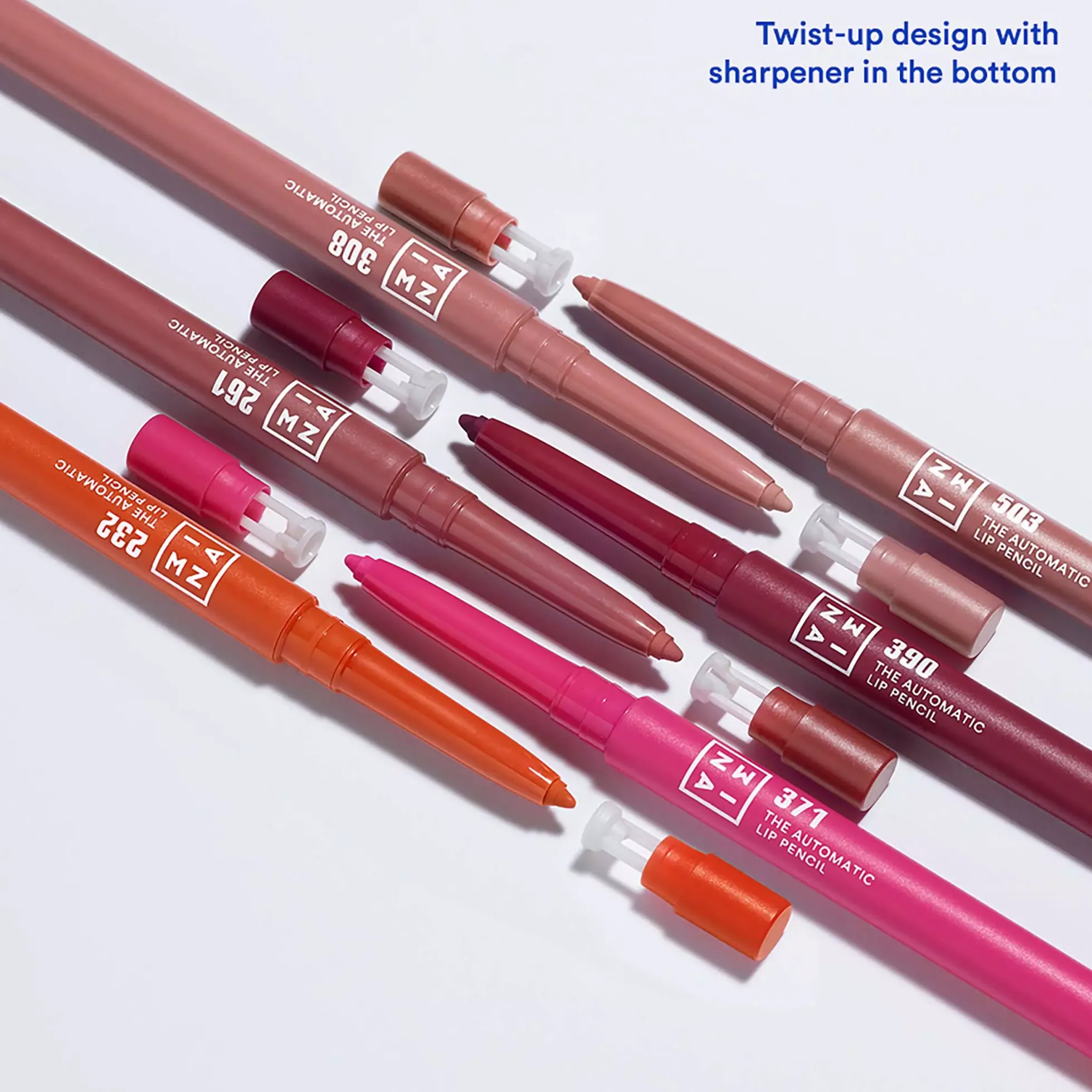 3INA The Automatic Lip Pencil 261 Dark Nude
