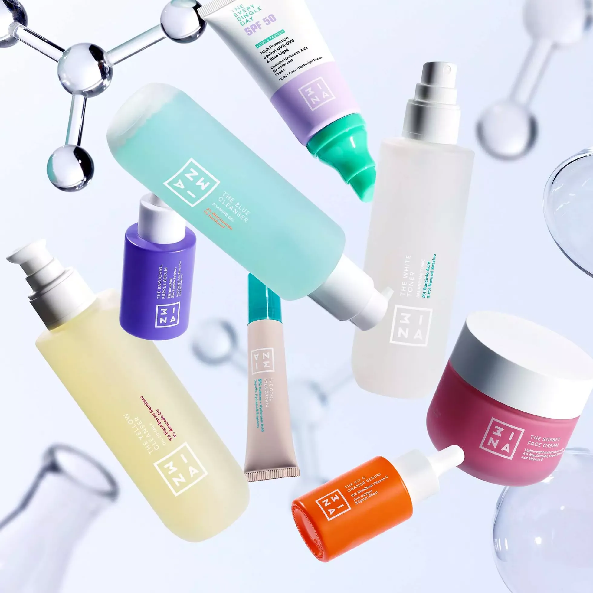 3INA The Blue Cleanser 195 ml