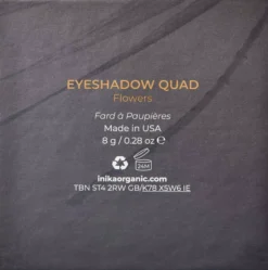 Inika Organic Eyeshadow Quad Flowers