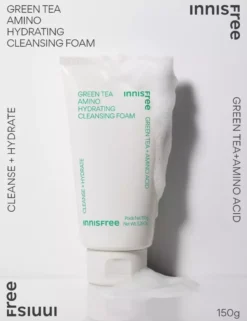 InnisfreeGreen Tea Amino Moisture Cleansing Foam 150 g