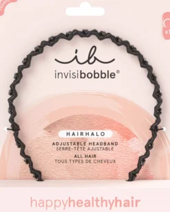InvisibobbleFashion Hairhalo Adjustable Headband Black Sparkle