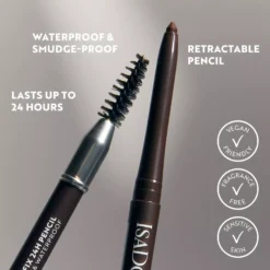 IsaDora The Brow Fix 24H Pencil Longwear & Waterproof 02 Dark Brown