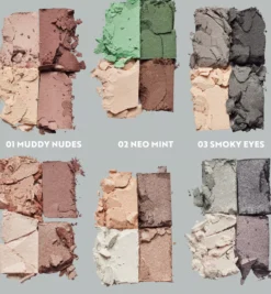 IsaDora The Eyeshadow Quartet 02 Neo Mint