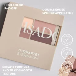 IsaDora The Eyeshadow Quartet 12 Crystal Mauve
