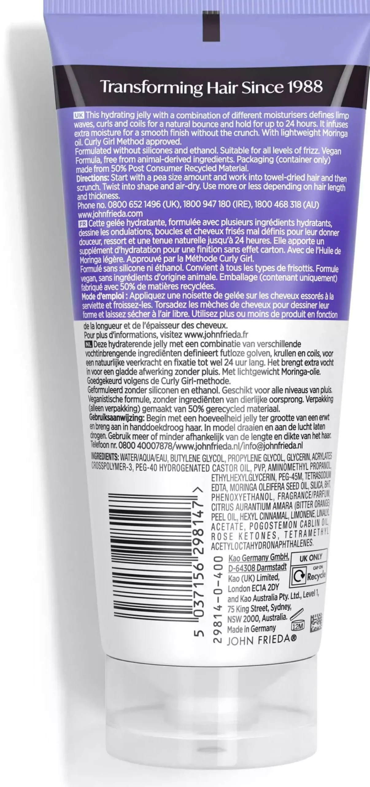 John FriedaFrizz Ease Dream Curls Jelly 200 ml