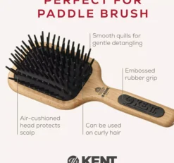 Kent Brushes Airhedz Maxi-Phat De-Tangle Brush