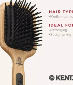 Kent Brushes Airhedz Maxi-Phat De-Tangle Brush