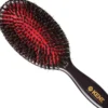 Kent Brushes Classic Shine Medium Black Porcupine Mixed Bristle Hairbrush