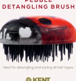 Kent Brushes Pebble Brush Bug - Utredningsborste travel size