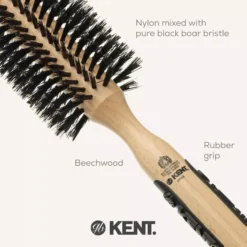 Kent Brushes Stor Rundborste Svinborst
