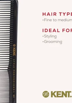 Kent Brushes Style Professional Master Barber Comb