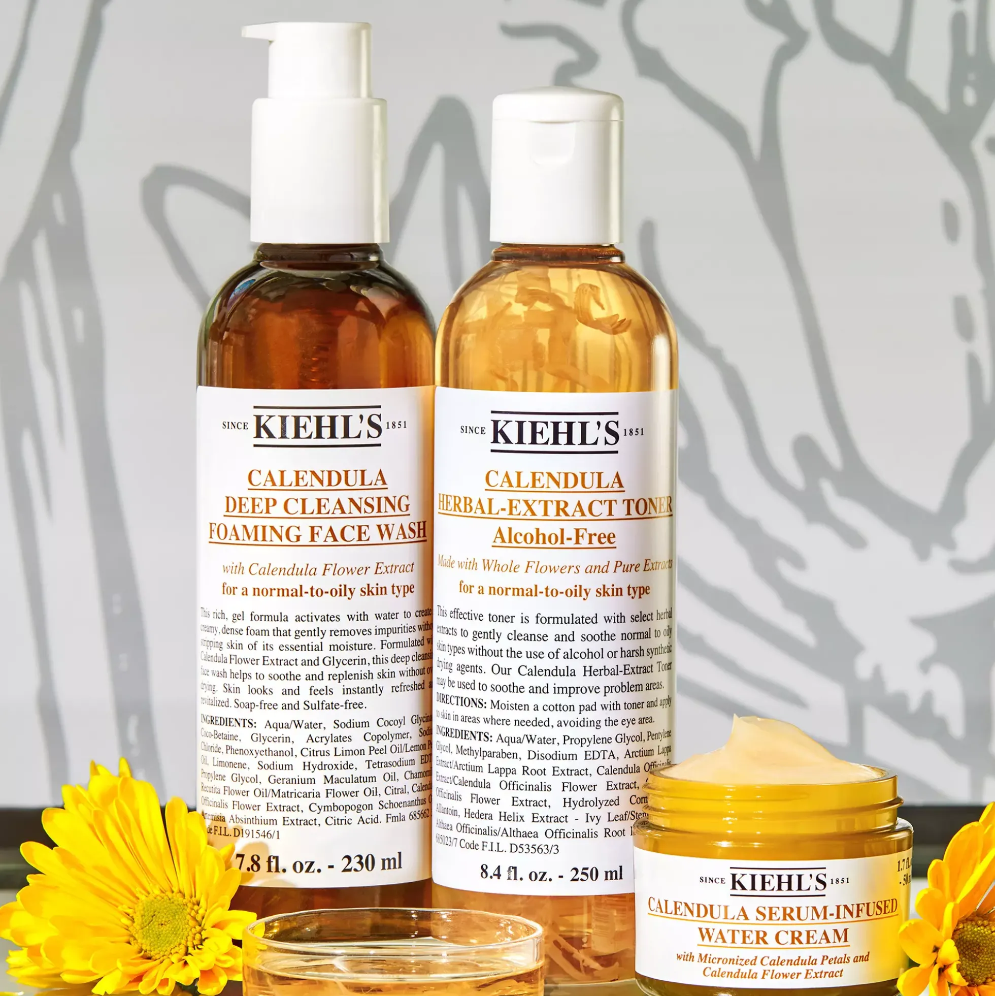 Kiehl'sCalendula Deep Cleansing Foaming Face Wash 230 ml