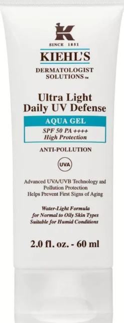 Kiehl'sDermatologist Solutions Ultra Light Daily UV Defense Aqua Gel SPF 50 60 ml