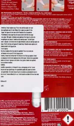 Kiss 100 Nails Curve Overlap International