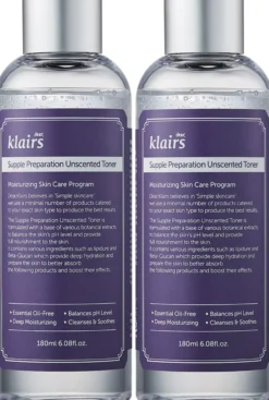 KlairsSupple Preparation Unscented Toner Duo 2x180 ml