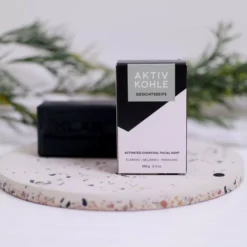Klar Seifen Activated Charcoal Face Soap 100 g