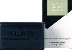 Klar Seifen Activated Charcoal Face Soap 100 g