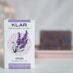 Klar Seifen Scrub Soap - Lavender 100 g