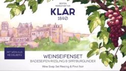 Klar Seifen Wine Soaps Red and White - Gift Set 300 g
