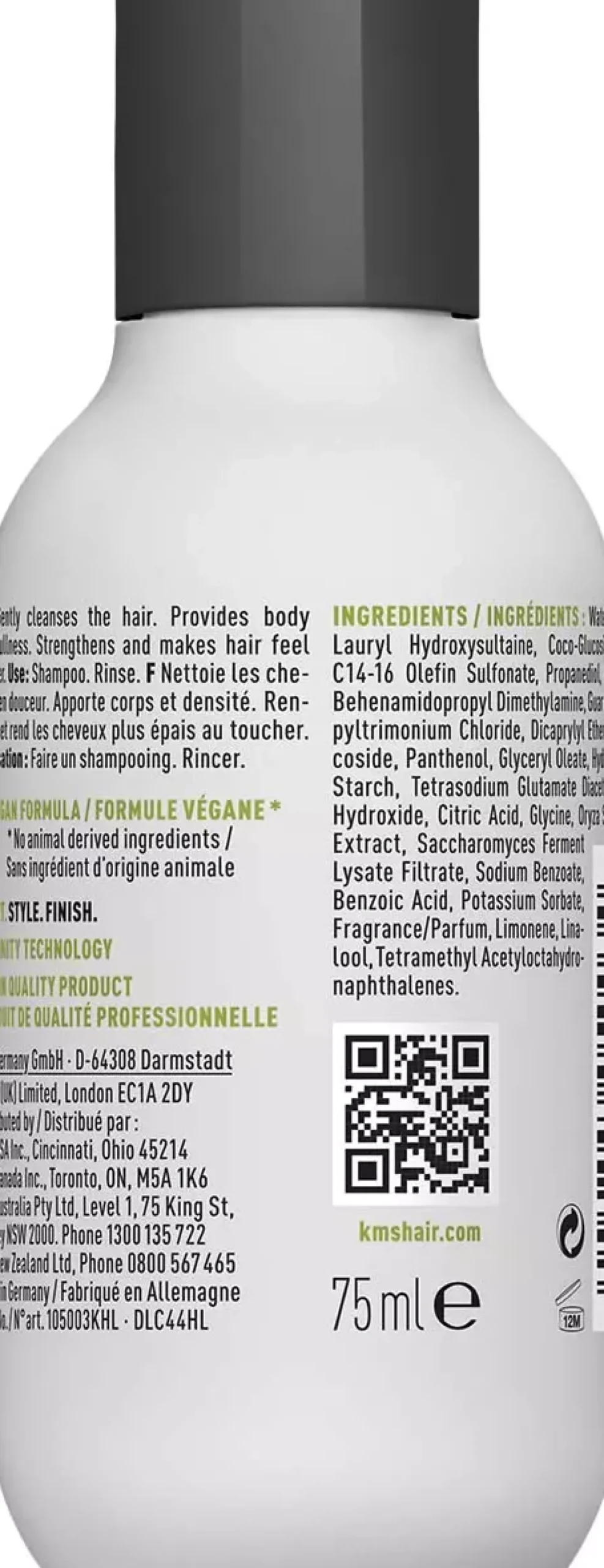 KMSAddVolume START Shampoo 75 ml