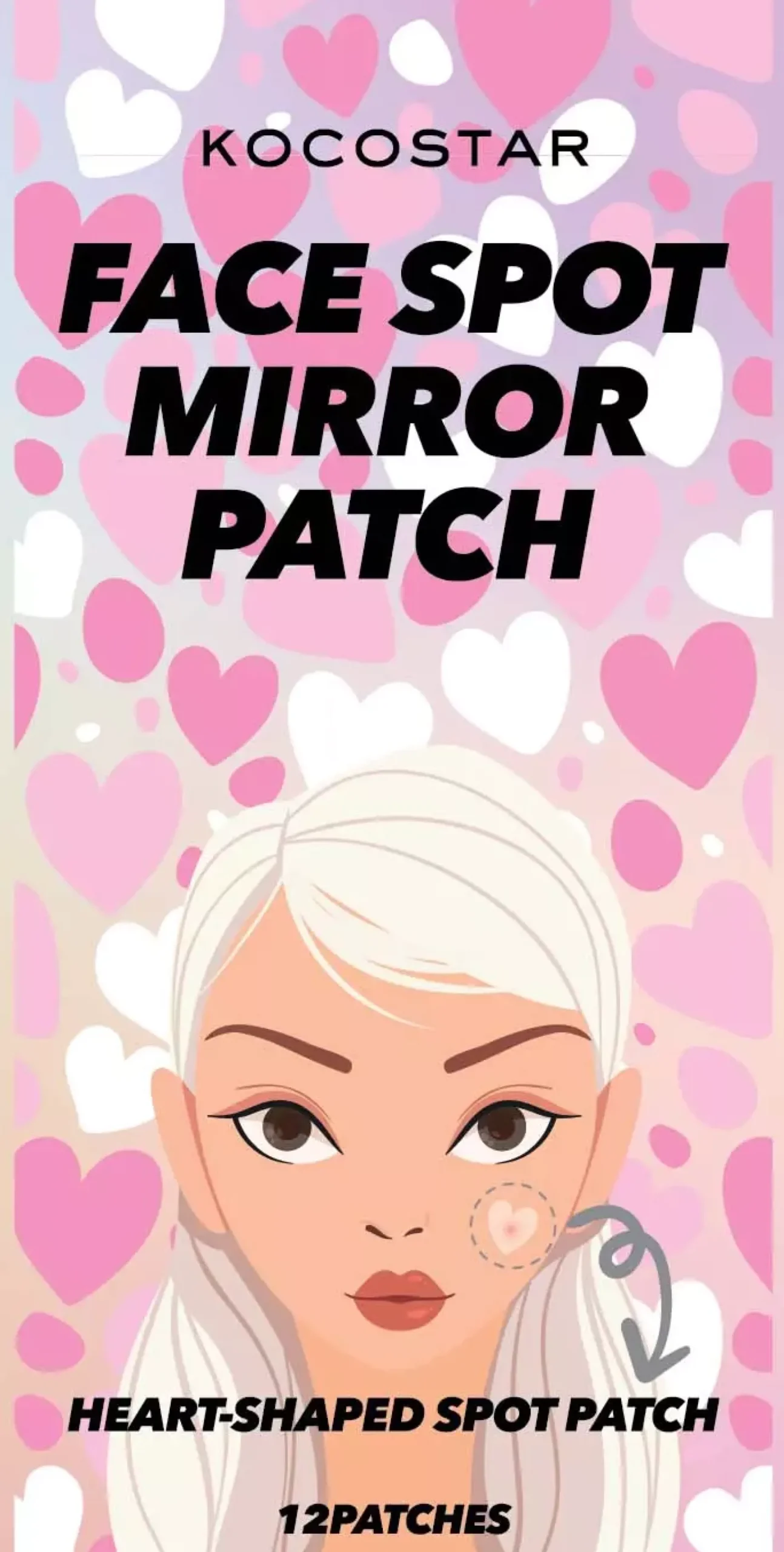 KOCOSTAR Face Spot Mirror Patch 36 st