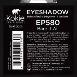 Kokie Cosmetics Eyeshadow Palette Bare It All