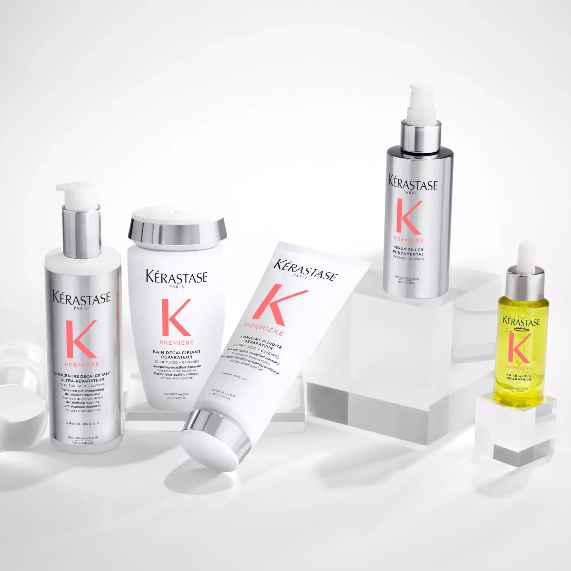 Kérastase Pre-shampoo, Bain, Serum