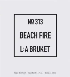 L:a Bruket Candles 313 Beach Fire 50 g