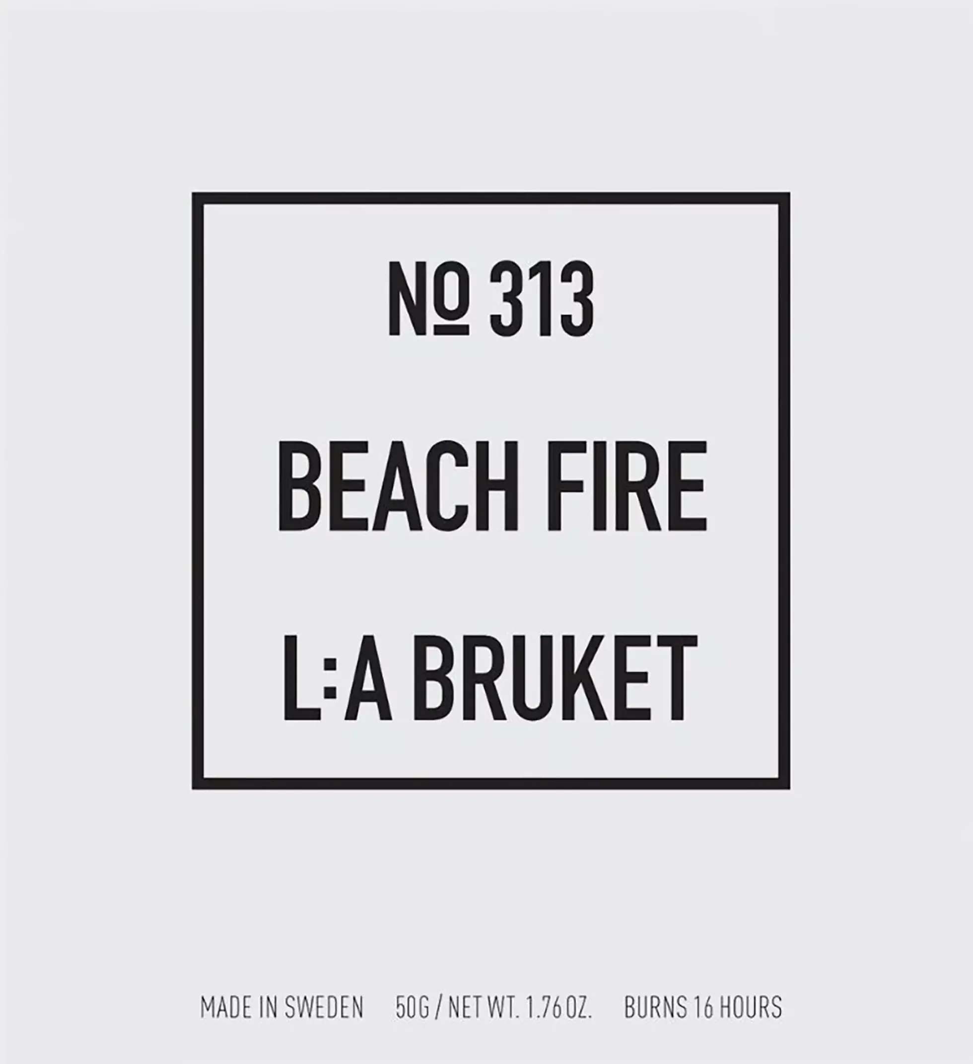L:a Bruket Candles 313 Beach Fire 50 g