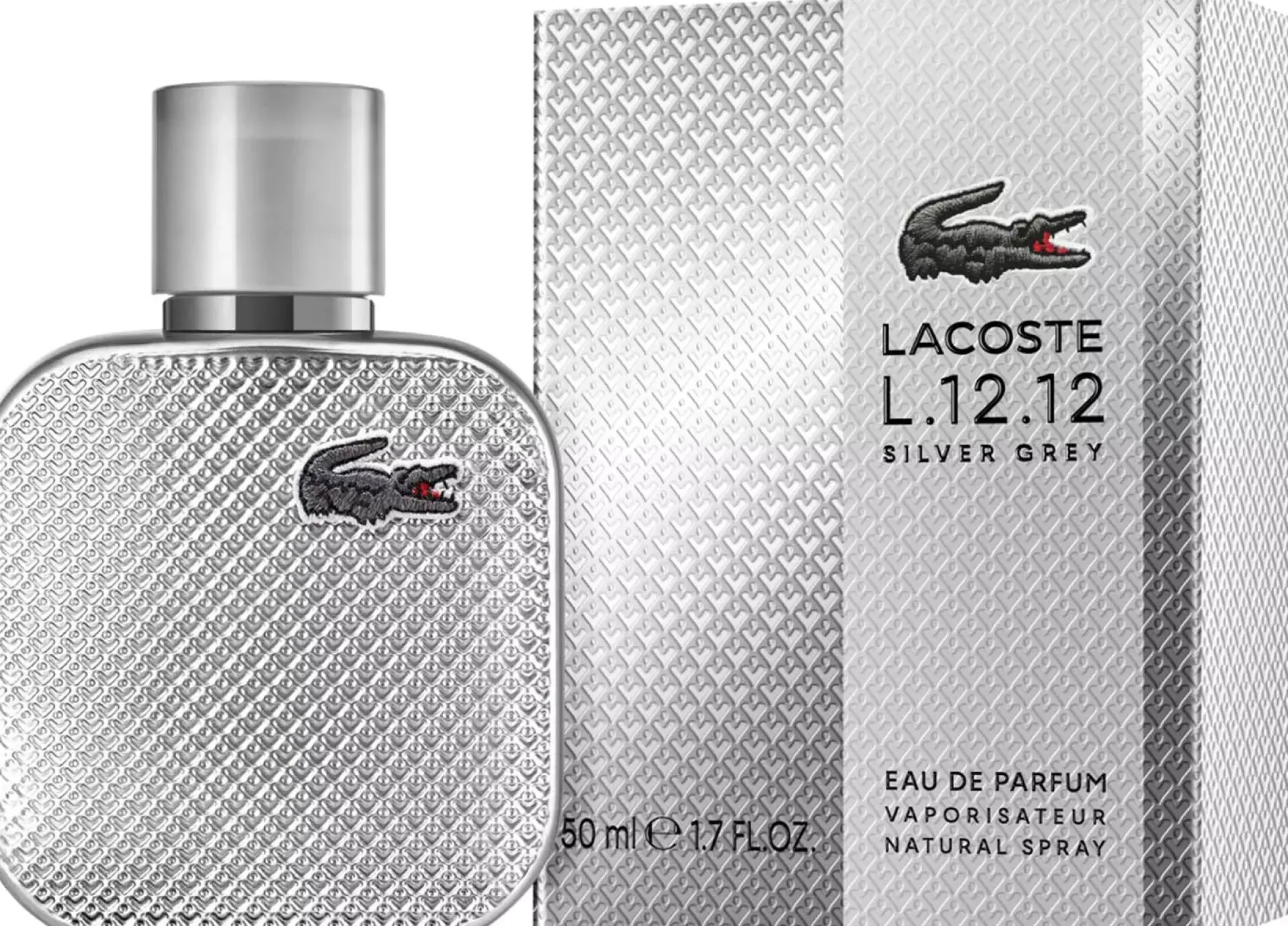 Lacoste L.12.12 Silver Grey Eau de Parfum 50 ml