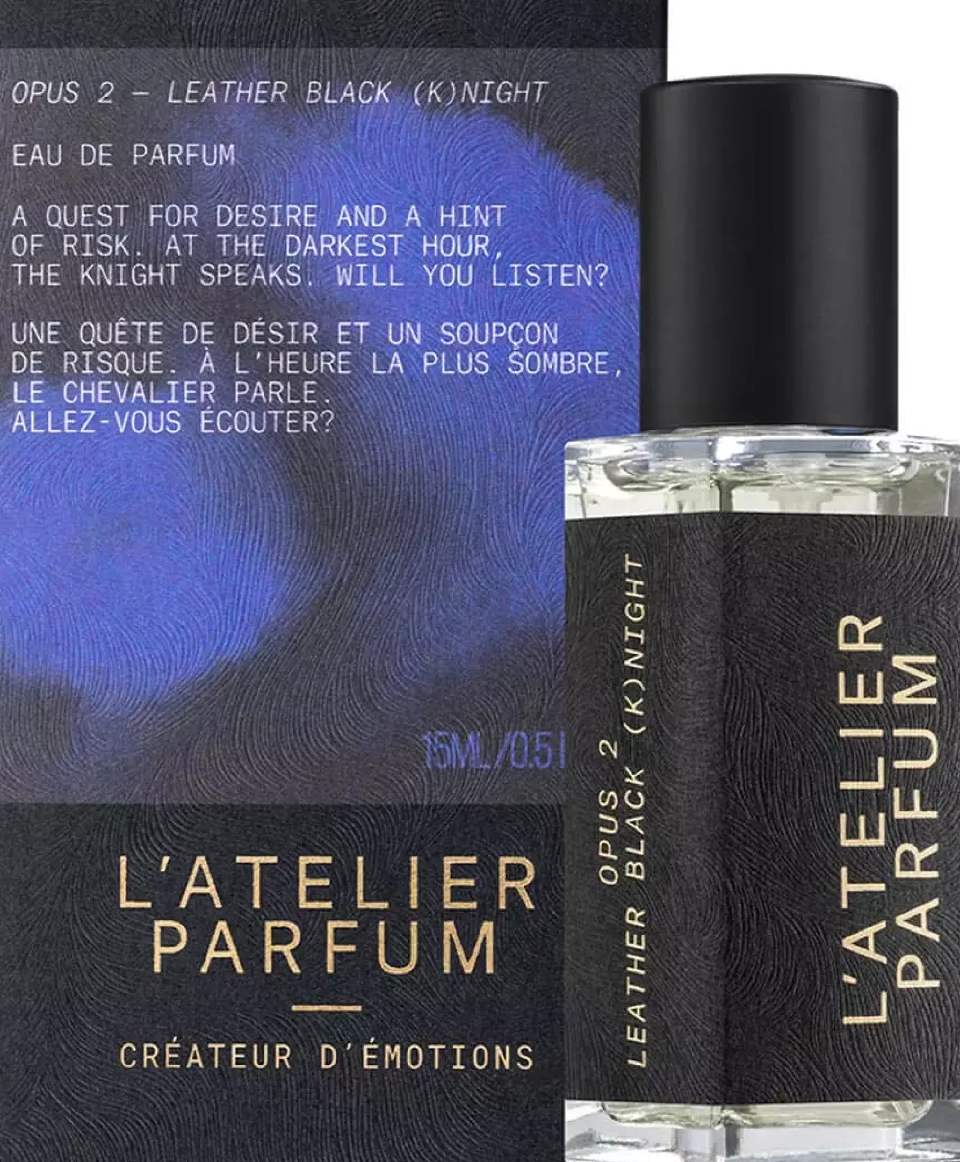 L'Atelier ParfumOpus 2 Leater black (K)night Eau de Parfum 15 ml