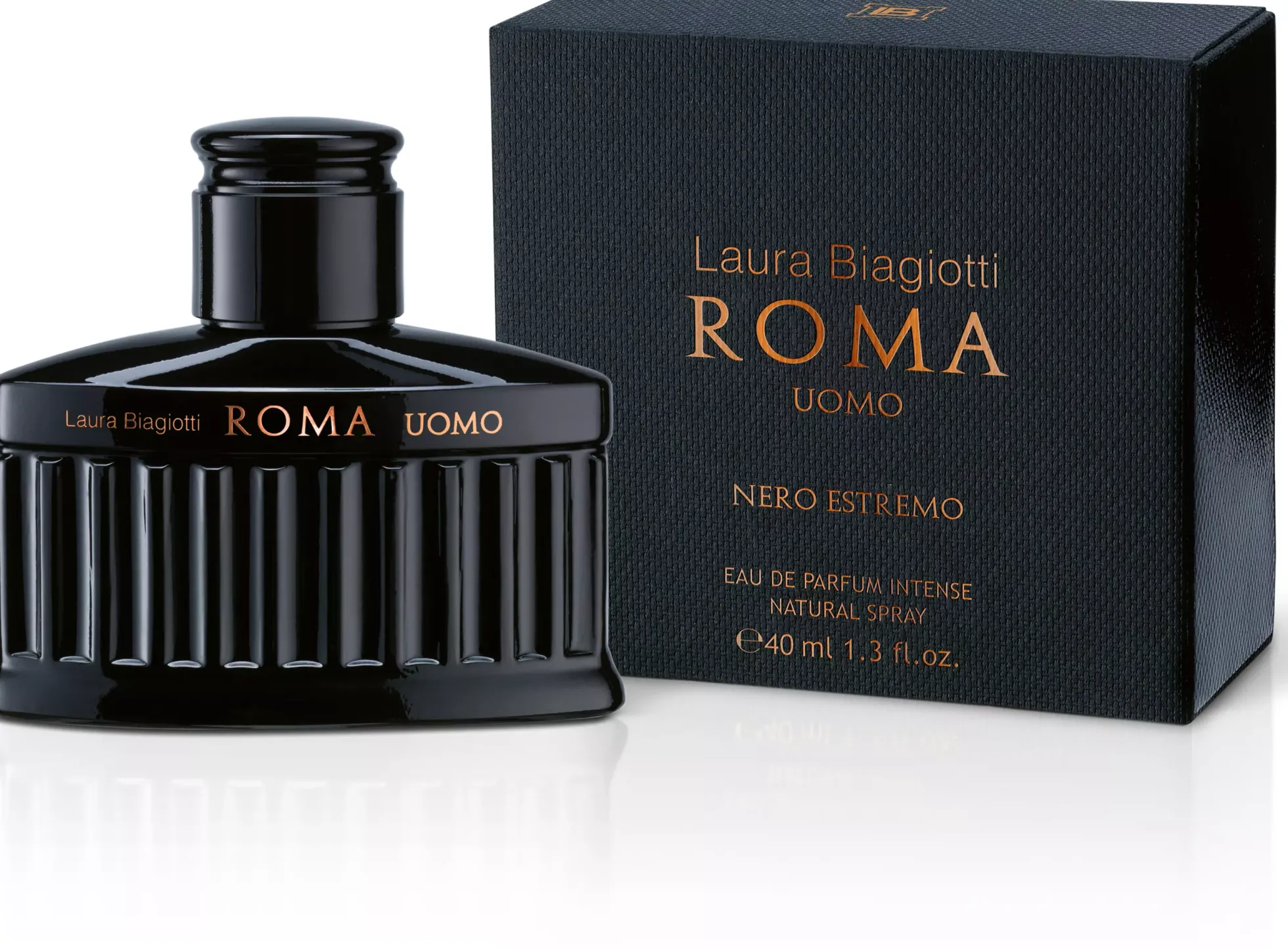 Laura Biagiotti Roma Uomo Nero Estremo Eau de Parfum Intense 40 ml