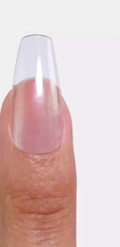 Le Mini MacaronLe Gel Soft Gel Tips Medium Coffin Medium