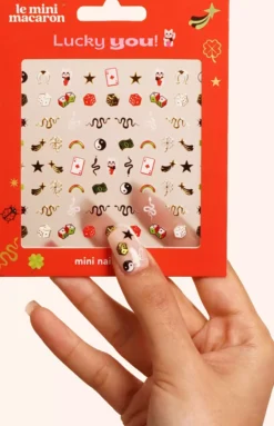 Le Mini Macaron Nail Art Stickers Lucky You