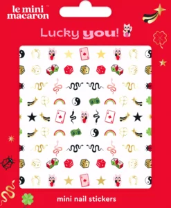 Le Mini Macaron Nail Art Stickers Lucky You