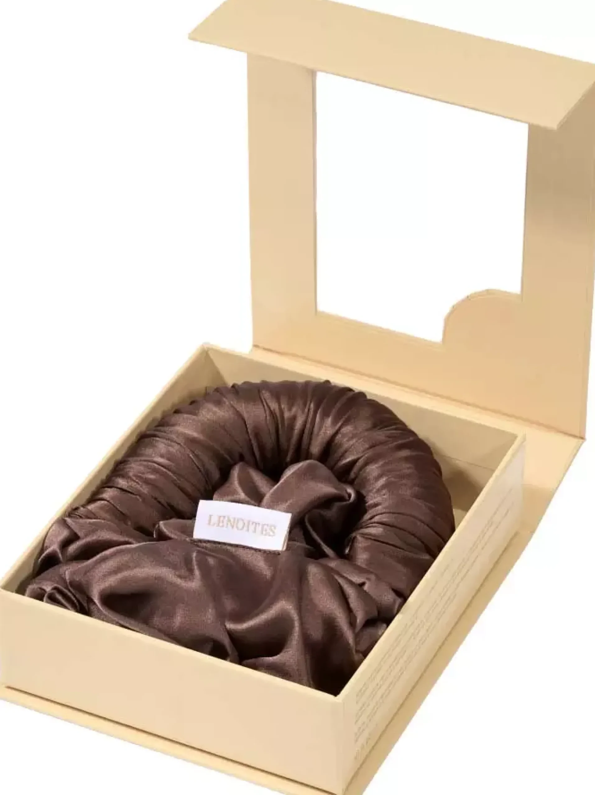 Lenoites BlowoutTie® in Mulberry Silk Brown