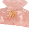 Lenoites Eco-Friendly Claw Clip Medium Pink