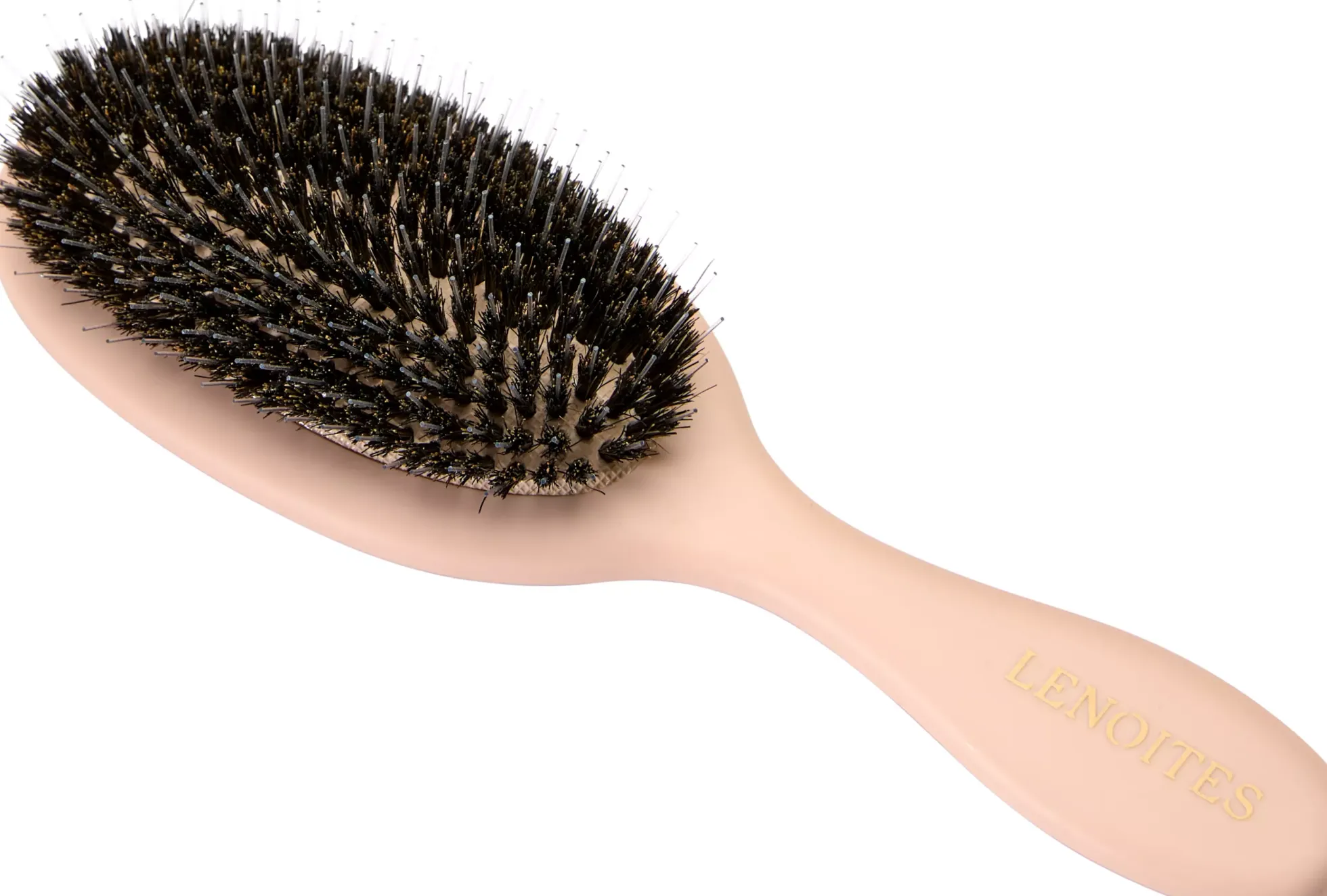 Lenoites Hair Brush Wild Boar Black