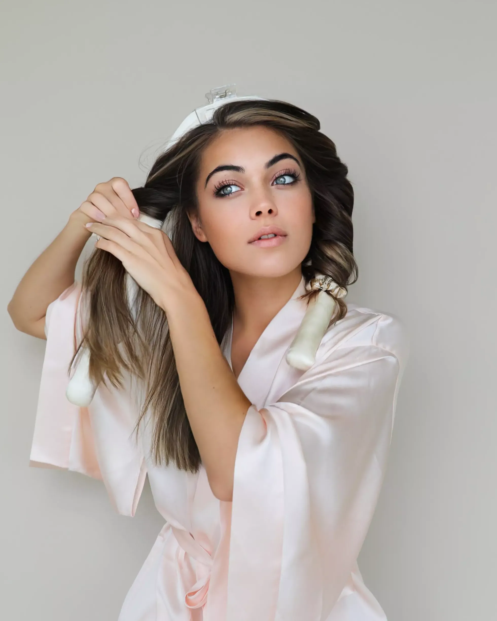 Lenoites Heatless Curls ® in Mulberry Silk