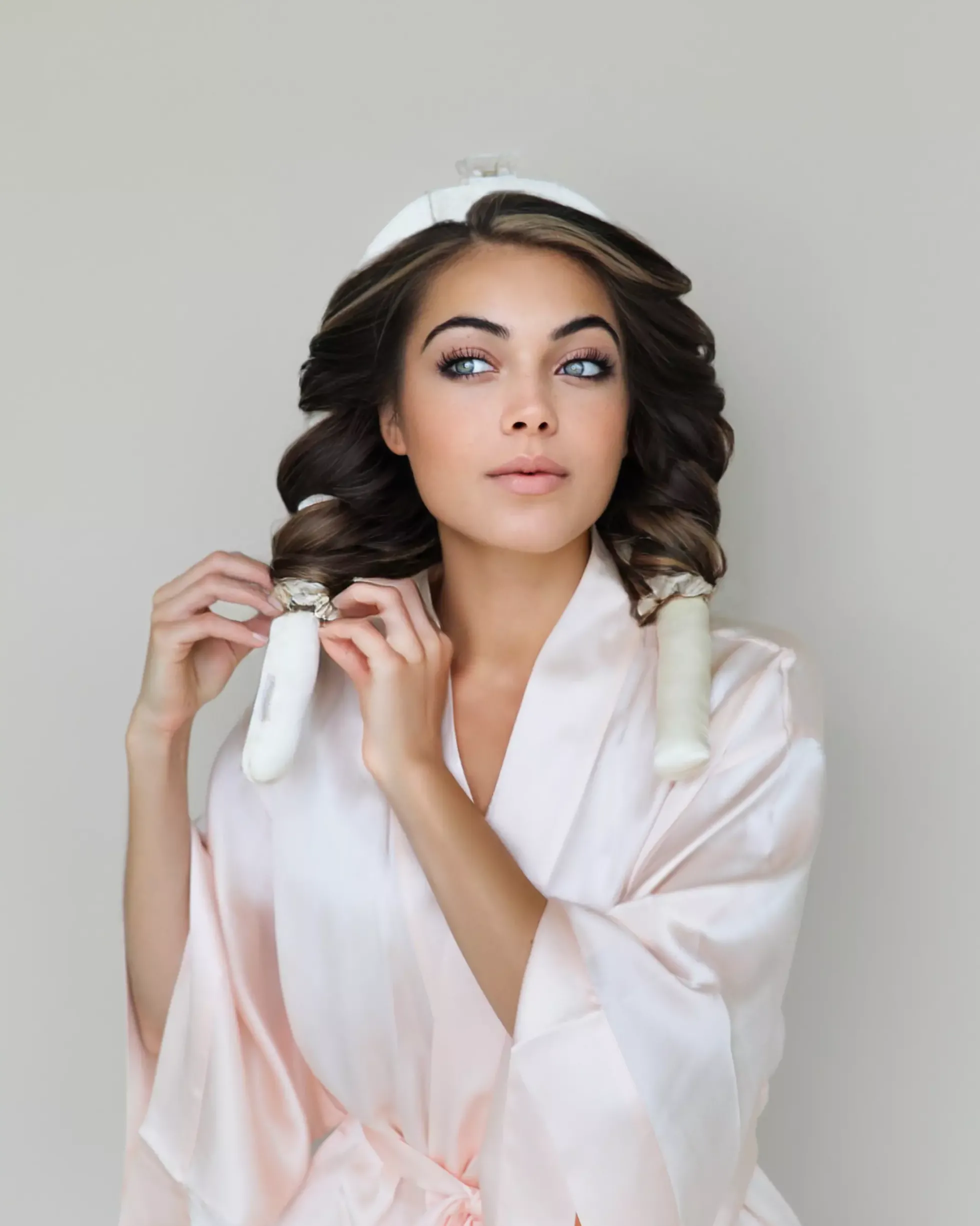 Lenoites Heatless Curls ® in Mulberry Silk