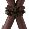 Lenoites Heatless Curls in Mulberry Silk Large Brown