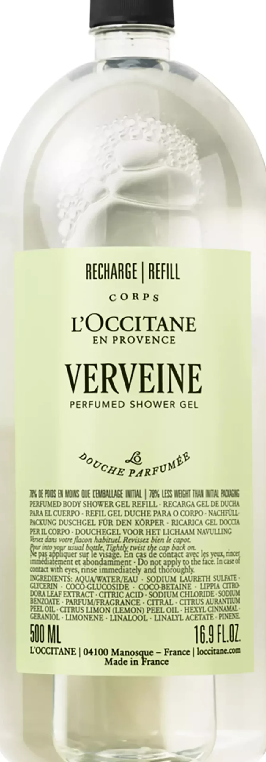 L'Occitane en ProvenceVerbena Verveine Shower Gel Refill 500 ml