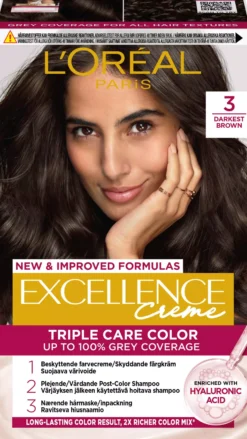Loreal ParisExcellence Crème Triple Care Color 8,1 Light Ash Blonde