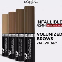 Loreal ParisInfaillible Brows 24H Volumizing Eyebrow Mascara 00 Clear