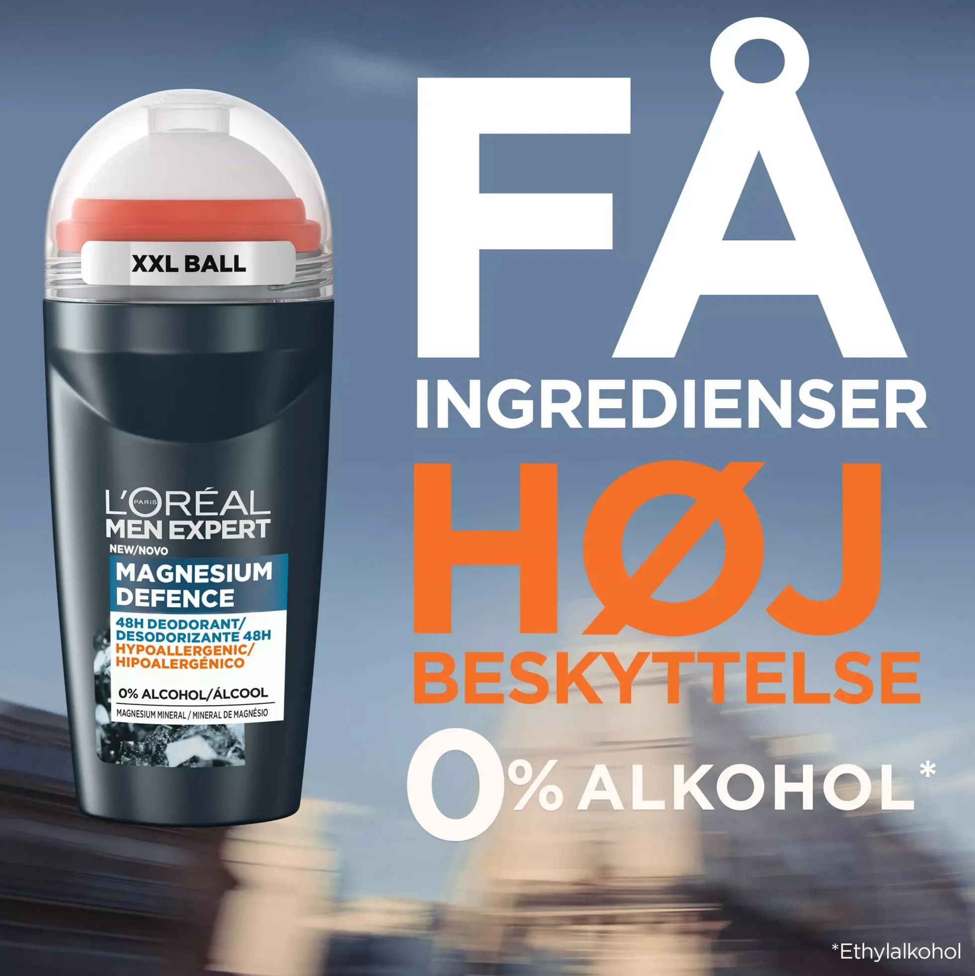 Loreal ParisMen Expert Deo Magnesium Defence Hypoallergenic 48H Deodorant 50 ml