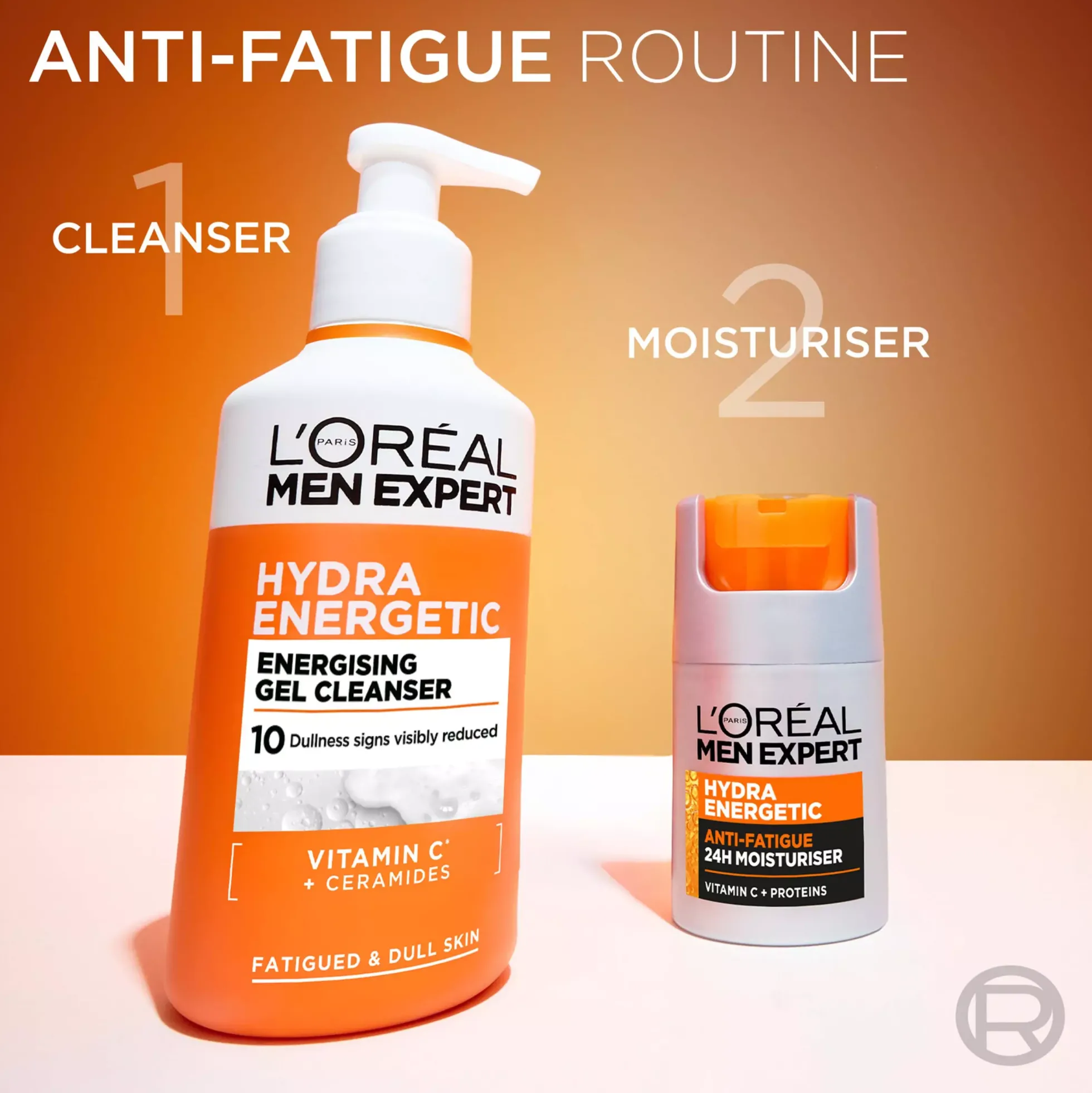 Loreal ParisMen Expert Hydra Energetic Vitamin C Gel Cleanser 260 ml