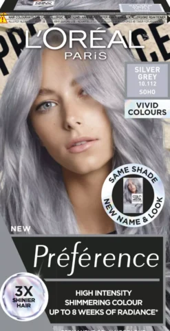 Loreal ParisPréférence Vivids Silver Grey 10.112