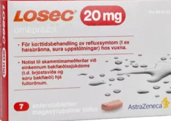 Losec Enterotablett 20mg 7 st