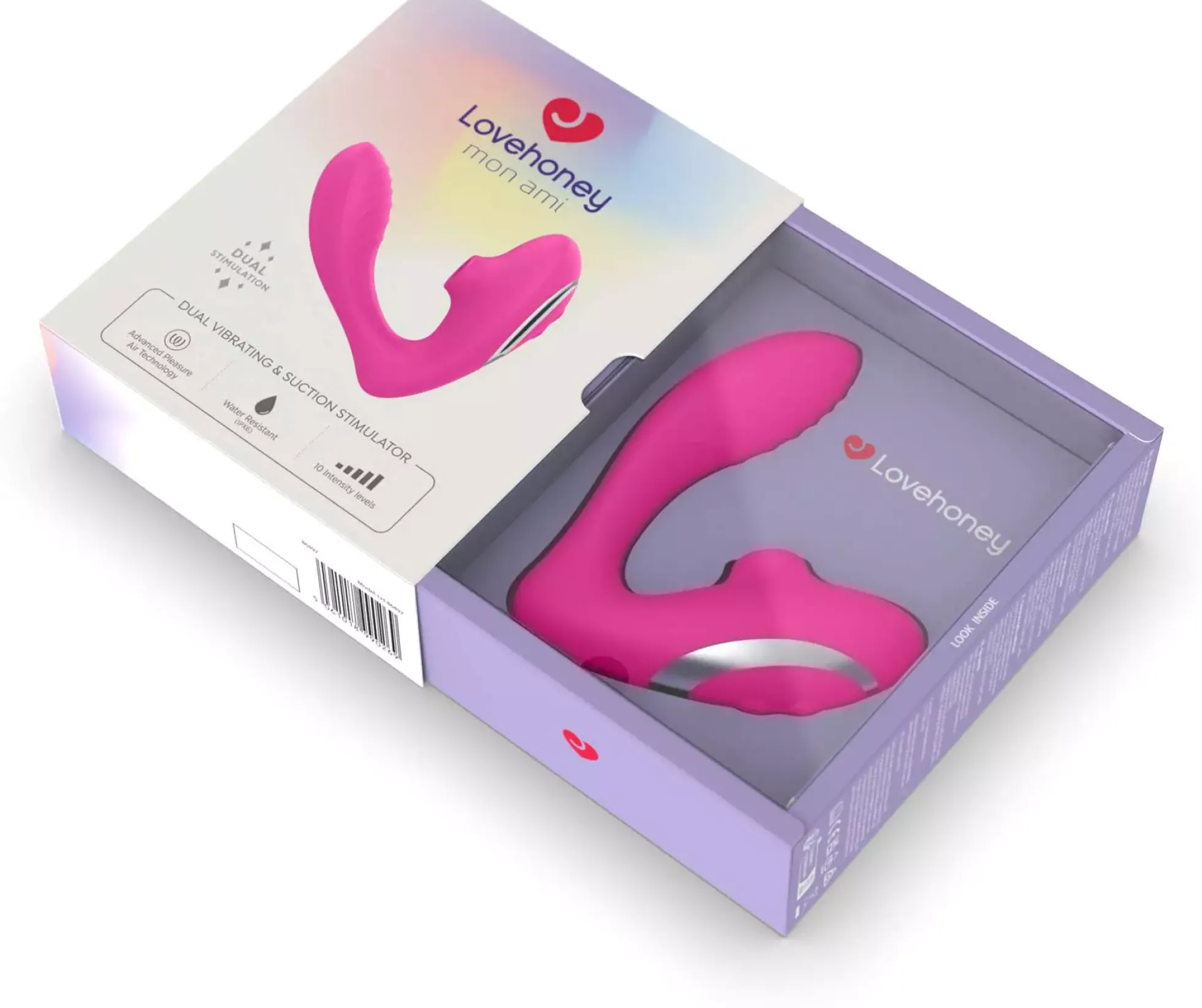 Lovehoney Dual Vibrating and Suction Stimulator