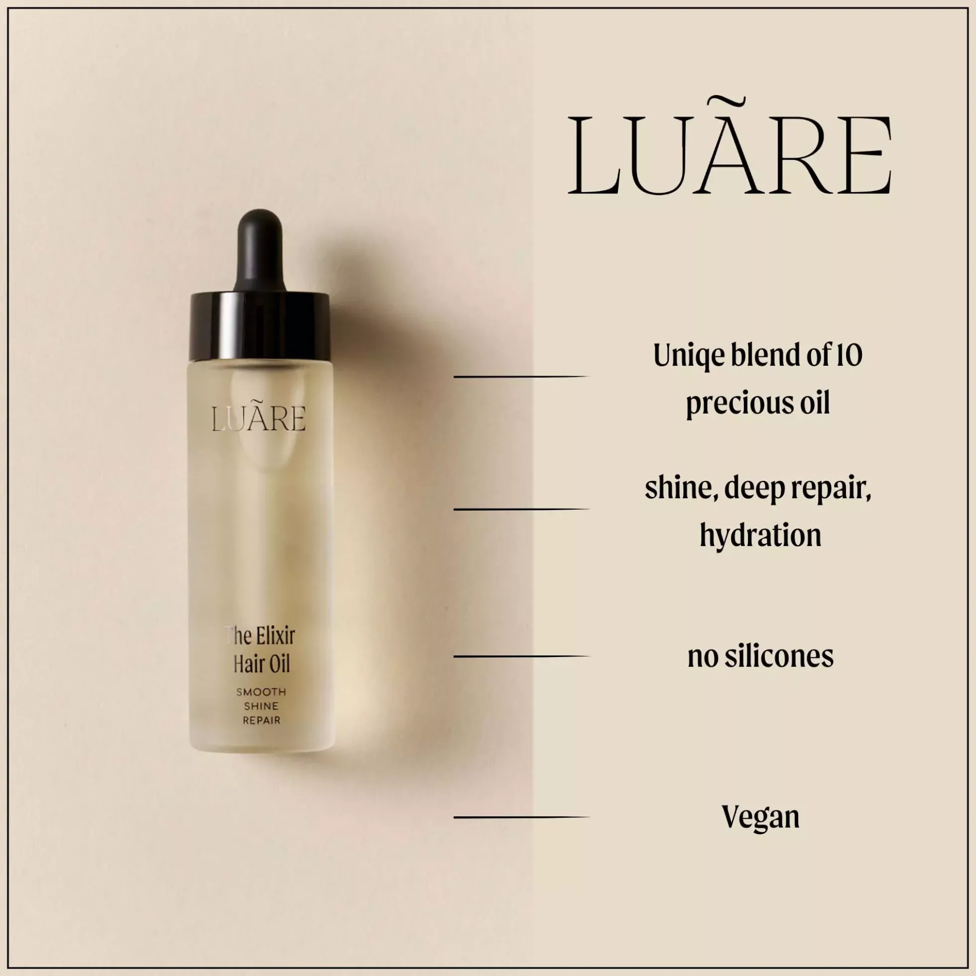 LUÃRE The Elixir Hair Oil 50 ml